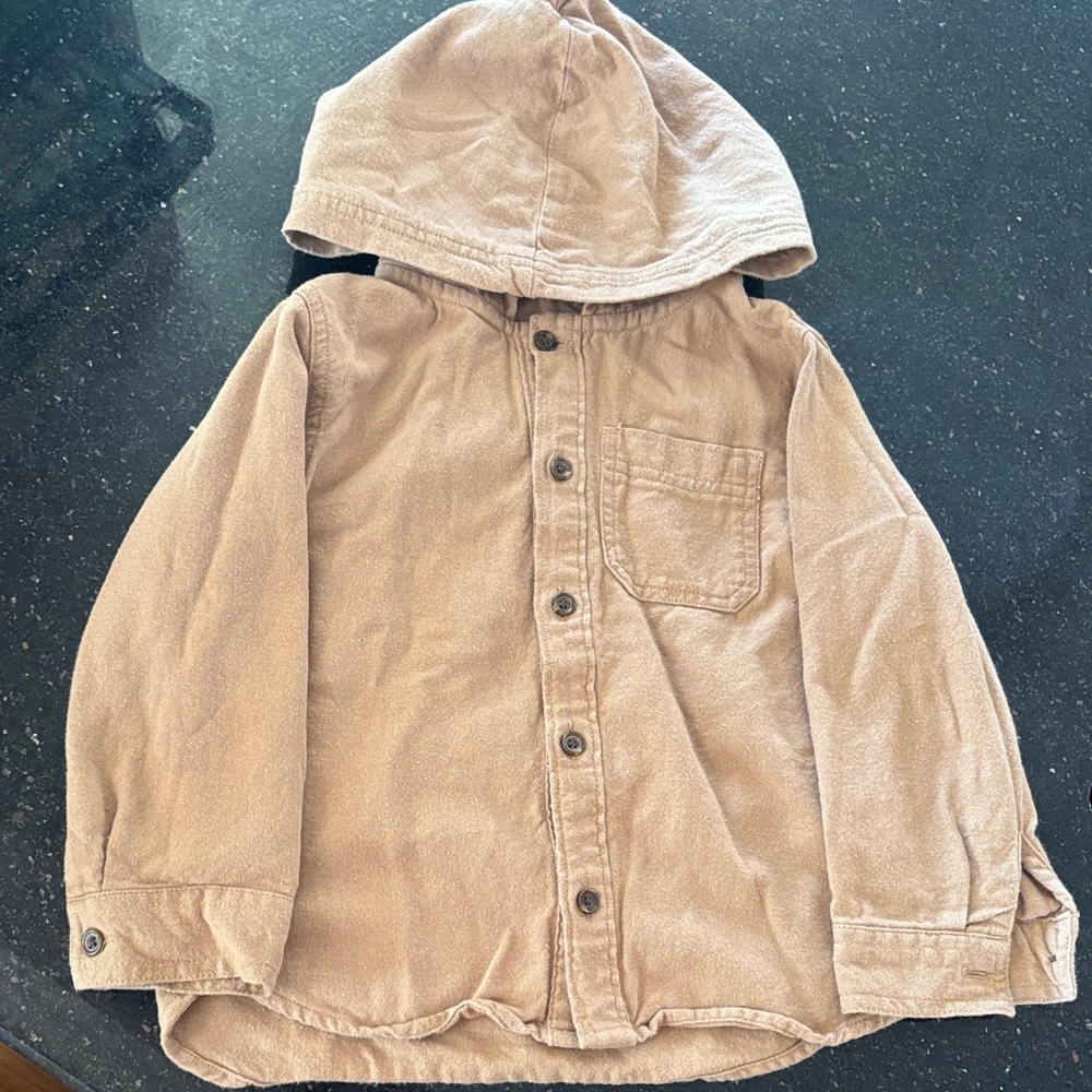 GAP Tan Kids Jacket with Hood